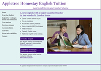 Appletree Tuition website